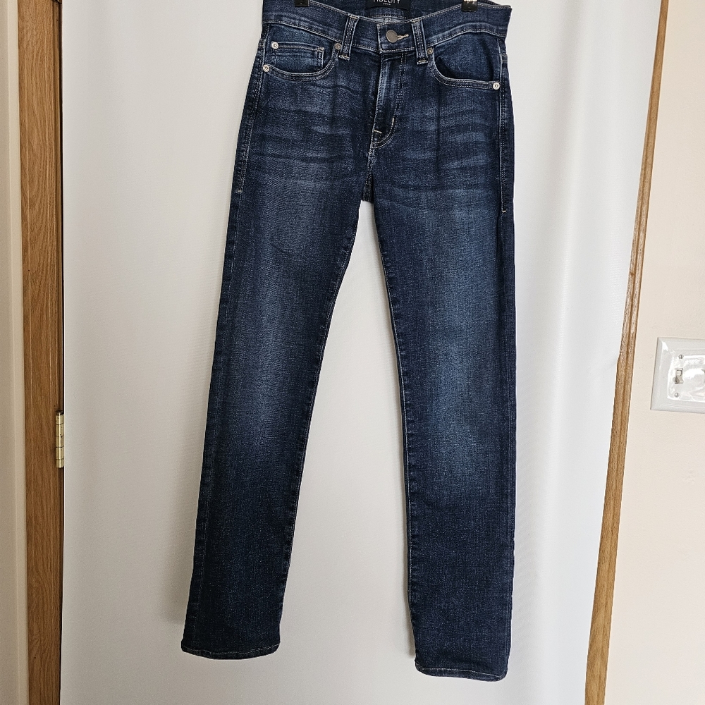 Mens Fidelity Denim Torino Slim Fit Dark Wash Blue Jeans Size 29